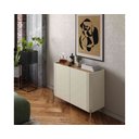 Ver imagem 1 de Balcão Buffet Bend 99 cm Louro-Luna Incolar F830L LL/DO