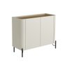 Balcão Buffet Bend 99 cm Louro-Luna Incolar F830L LL/DO - 2