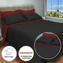 Ver imagem 2 de Edredom Cama Casal Queen com Jogo de Lençol Meia Estação