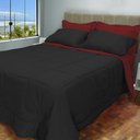 Ver imagem 1 de Edredom Cama Casal Queen com Jogo de Lençol Meia Estação