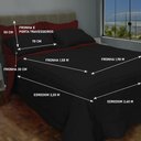 Ver imagem 4 de Edredom Cama Casal Queen com Jogo de Lençol Meia Estação