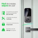 Ver imagem 7 de Fechadura Inteligente Fr 221 de Embutir por Senha e Digital para Portas Pivotantes Inox Intelbras
