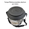 Cooler Térmico Lata de Cerveja Caixa Redondo para 30 Latas Grande Black Adesivado 21 Litros - 6