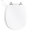 Ver imagem 1 de Assento Sanitário Tampa de Vaso Branco Resina Poliester Aspen para Bacia Deca