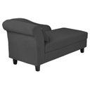 Ver imagem 5 de Recamier Diva França 1,40m Suede Grafite - Inova Decor