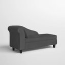 Ver imagem 6 de Recamier Diva França 1,40m Suede Grafite - Inova Decor