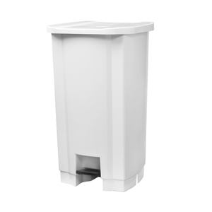 Coletor Lixeira de Pedal 100 Lt Tonk Branca