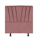 Ver imagem 1 de Cabeceira para Cama Box Casal 1,60 Cm Bélgica - Oferta House Cor:rose