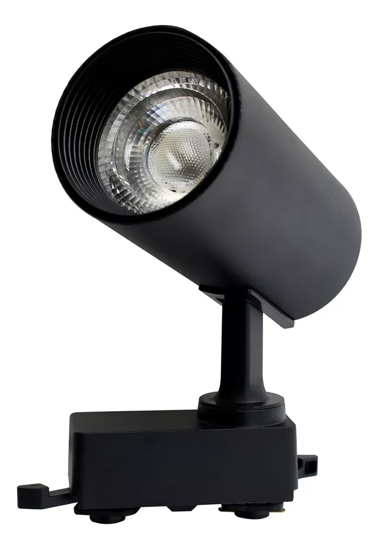 Spot Trilho Eletrificado 15w Preto 6000k - 13