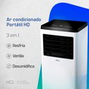 Ver imagem 3 de Ar Condicionado Portátil Hq 10.500 Btus Frio Monofásico Branco Hq-ap10500fw 127v