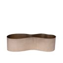 Ver imagem 1 de Cachepot Decorativo Orgânico em Metal Dourado 44,5cm 23101 Mart