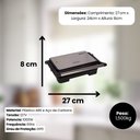 Ver imagem 3 de Sanduicheira Elétrica Grill 1000w 127v - Inox