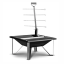 Ver imagem 1 de Churrasqueira Fogo de Chão para Costelão 1 Estaca Móvel Aço