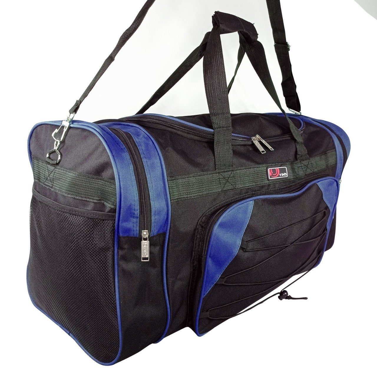 Bolsa Sacola Esportiva Média Para Viagem / Academia - Azul | MadeiraMadeira