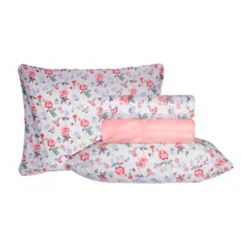 Jogo de Cama Duplo Queen 4 Peças 140 Fios 250x240cm Catarina Realce Premium - Sultan