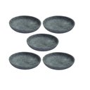 Ver imagem 1 de Kit 5 Pratos Fundo para Massa em Pedra Sabão Borda Alta 28cm