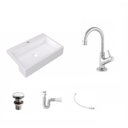 Ver imagem 2 de Kit Cuba XRT55 Torneira 1198 Metal Válvula Click 1 1/2 Polegada Sifão PVC Flexível Compace