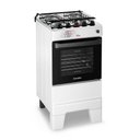 Ver imagem 1 de Fogão Esmaltec Ideal Master 4 Bocas 50l Bivolt Branco com Mesa Inox Acendimento Automático