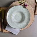 Ver imagem 3 de Prato de Massa Risoto Orgânico Pistache 25cm Porto Brasil Cozinha Gourmet Mesa Posta Restaurante
