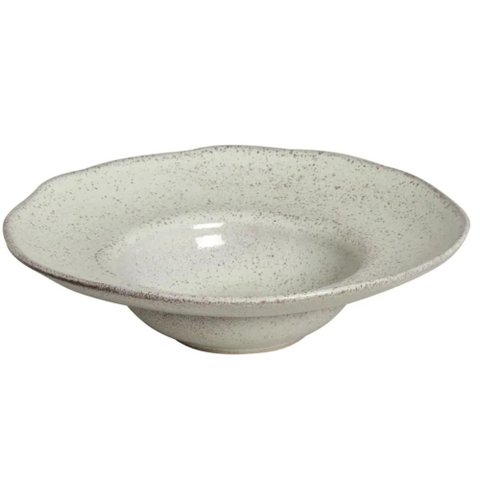 Prato de Massa Risoto Orgânico Pistache 25cm Porto Brasil Cozinha Gourmet Mesa Posta Restaurante