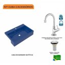 Ver imagem 3 de Kit Cuba XRT55 Torneira 1198 Metal Válvula 1 Polegada Compace