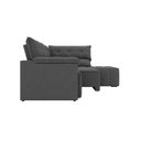 Ver imagem 3 de Sofá de Canto Besthouse Santorini 2x3 com Puff