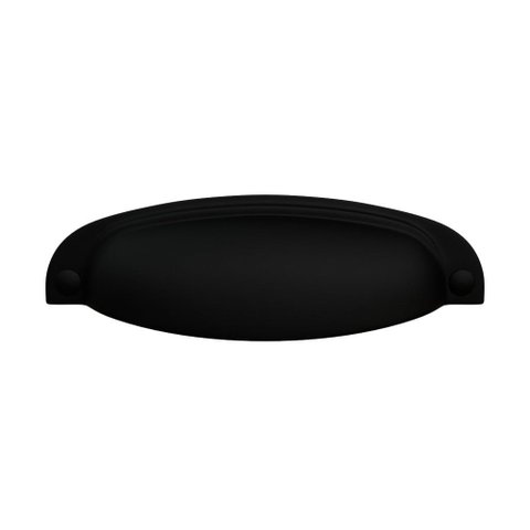 Puxador Concha Colonial 96mm - Preto