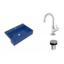 Ver imagem 2 de Kit Cuba XRT55 Torneira 1198 Metal Válvula Click 1 Polegada B Compace