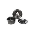 Ver imagem 5 de Cuba Gourmet Quadrada Aço Inox 304 Preta 44x44 Acessórios