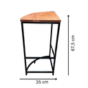 Ver imagem 3 de Jogo de Mesa Alta Compacta com 4 Banquetas para Área Gourmet