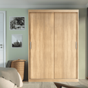 Ver imagem 4 de Guarda Roupa Solteiro Roma 2 Portas Corre 2gav Teka Madrid