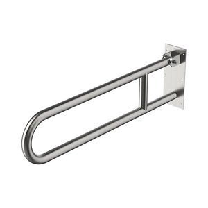 Barra de Apoio Articulável Docol 974816 com 80cm Inox Escovado