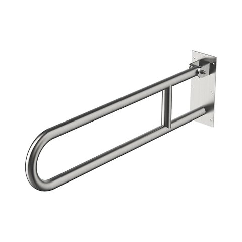 Barra de Apoio Articulável Docol 974816 com 80cm Inox Escovado