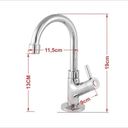 Ver imagem 7 de Kit Cuba XRT55 Torneira 1198 Metal Válvula Click 1 1/2 Polegada Compace