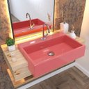 Ver imagem 1 de Kit Cuba XRT55 Torneira 1198 Metal Válvula Click 1 1/2 Polegada Compace