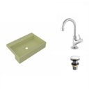 Ver imagem 2 de Kit Cuba XRT55 Torneira 1198 Metal Válvula Click 1 1/2 Polegada Compace