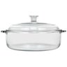 Caçarola Multiuso com Tampa em Vidro 3 Litros Transparente - 1