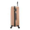 Ver imagem 3 de Mala de Viagem Tamanho Grande 32kg Rodas 360 - Gladiador Diamond D1g: Rose Gold