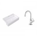 Ver imagem 2 de Kit Cuba XRT55 Torneira 1198 Metal 1/4 Volta Compace