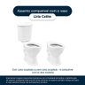 Assento Sanitário Lirio Caramelo para Vaso Celite - 4
