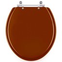 Ver imagem 1 de Assento Sanitário Lirio Caramelo para Vaso Celite