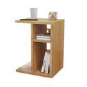 Ver imagem 4 de Mesa Lateral Sofá Mesinha de Apoio Canto Decoração Minimalista Freijó