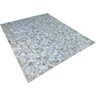 ! Tapete de Couro Bege Claro 2,00x2,50 com Bordas - 2