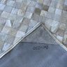 ! Tapete de Couro Bege Claro 2,00x2,50 com Bordas - 3