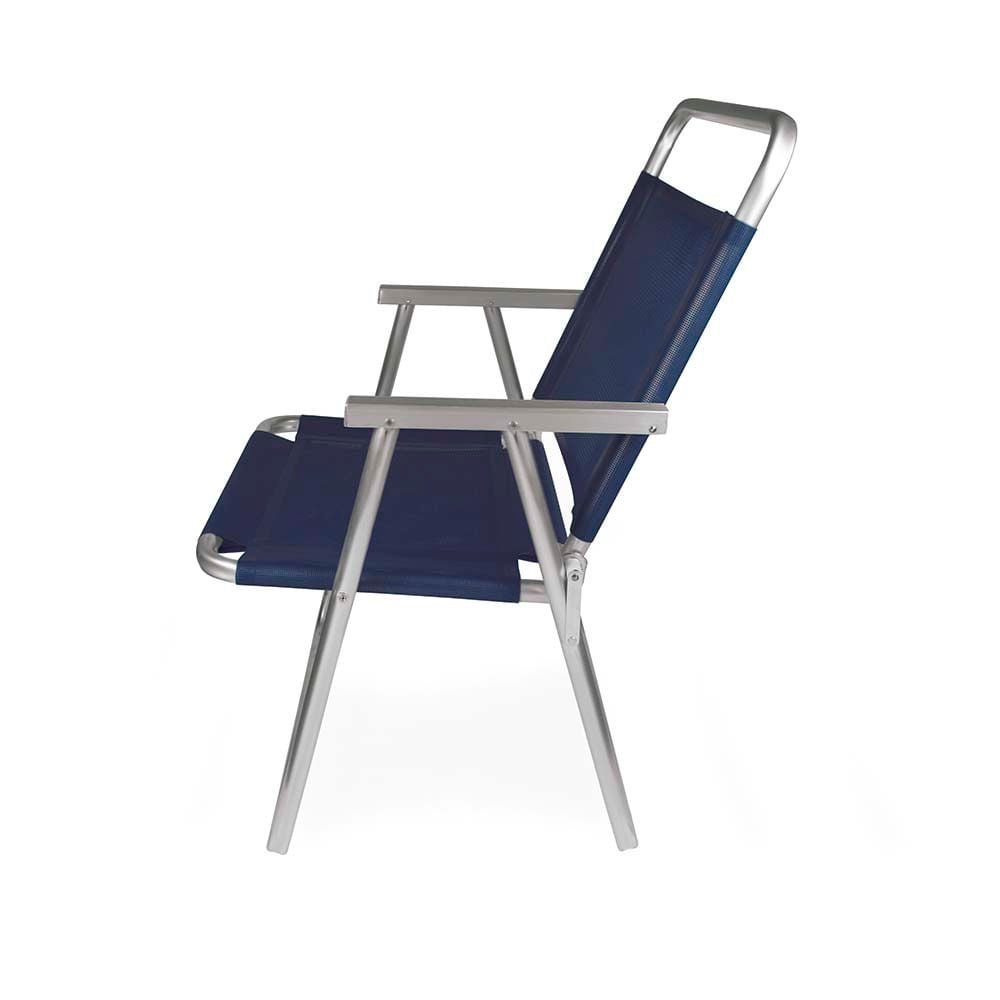 Cadeira Oversize Alumínio Azul - 5