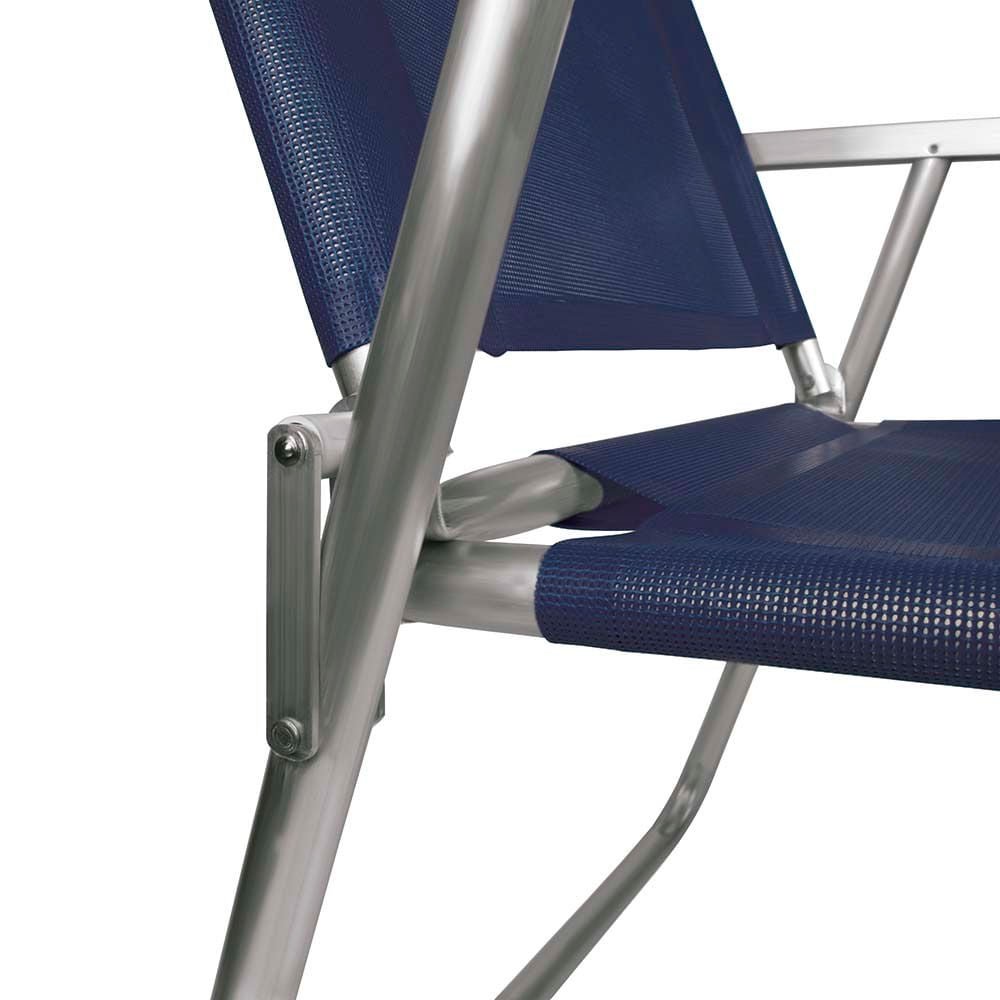 Cadeira Oversize Alumínio Azul - 10