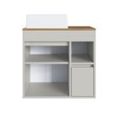 Ver imagem 3 de Gabinete de Banheiro Suspenso 60cm com Cuba 1 Porta e 1 Gaveta Bangladesh Art In Móveis