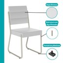 Ver imagem 7 de Conjunto Sala de Jantar 4 Cadeiras San Francisco Carraro