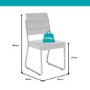 Ver mais imagens de Conjunto Sala de Jantar 4 Cadeiras San Francisco Carraro