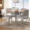 Ver imagem 1 de Conjunto Sala de Jantar 4 Cadeiras San Francisco Carraro